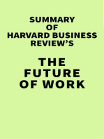 Summary of Harvard Business Review's The Future of Work