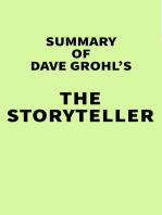 Summary of Dave Grohl's The Storyteller