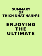 Summary of Thich Nhat Hanh's Enjoying the Ultimate