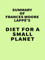Summary of Frances Moore Lappé's Diet for a Small Planet