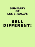 Summary of Lee B. Salz's Sell Different!