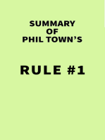 Summary of Phil Town's Rule #1