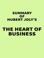 Summary of Hubert Joly's The Heart of Business