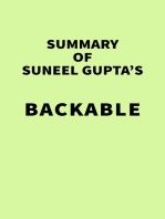 Summary of Suneel Gupta's Backable
