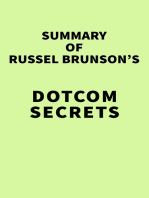 Summary of Russel Brunson's Dotcom Secrets