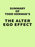 Summary of Todd Herman's The Alter Ego Effect