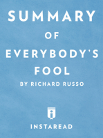 Summary of Everybody's Fool: by Richard Russo | Includes Analysis