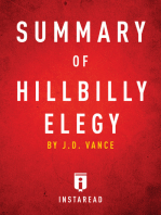 Summary of Hillbilly Elegy: by J.D. Vance | Includes Analysis