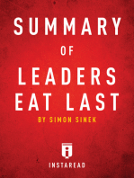 Summary of Leaders Eat Last: by Simon Sinek | Includes Analysis
