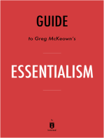 Guide to Greg McKeown's Essentialism