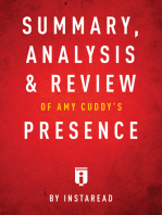 Summary, Analysis & Review of Amy Cuddy’s Presence