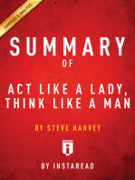 Summary of Act Like a Lady, Think Like a Man: by Steve Harvey | Includes Analysis