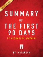Summary of The First 90 Days: by Michael D. Watkins | Includes Analysis