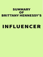 Summary of Brittany Hennessy's Influencer