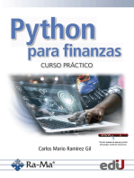 Python para finanzas: Curso práctico