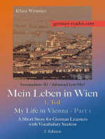 German Reader, Level 4 Intermediate (B2): Mein Leben in Wien - 1. Teil: German Reader, #1