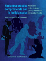 Hacia una práctica comprometida con la justicia social: manual de entrenamiento de profesionales de la salud mental
