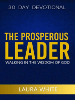 The Prosperous Leader: Walking in the wisdom of God