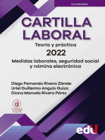 Cartilla laboral Teoría y práctica 2022: Medidas laborales, seguridad social y nómina electrónica