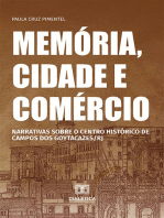 Memória, cidade e comércio: narrativas sobre o centro histórico de Campos dos Goytacazes/RJ