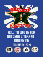 How to Write for Success Literary Magazine: February 2022