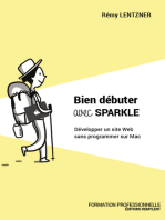 Bien débuter avec Sparkle: Développer un site Web sans programmer sur Mac