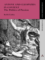 'Antony and Cleopatra' in Context: The Politics of Passion