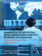 Handbook of Artificial Intelligence and Robotic Process Automation: Policy and Government Applications