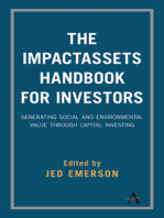 The ImpactAssets Handbook for Investors: Generating Social and Environmental Value through Capital Investing