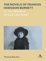 The Novels of Frances Hodgson Burnett: In "the World of Actual Literature"