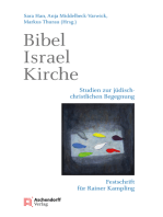 Bibel - Israel - Kirche: Studien zur jüdisch-christlichen Begegnung