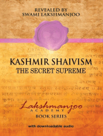 Kashmir Shaivism Audio Study Set: The Secret Supreme