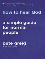 How to Hear God