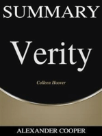 Summary of Verity: by Colleen Hoover - A Comprehensive Summary