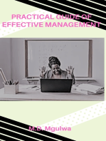 Practical Guide of Effective Management