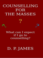Counselling for the Masses: What can I expect if I go to counselling?