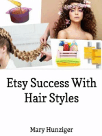 Etsy Success With Hair Styles: Etsy Selling Secrets: Hair Style Books For Selling On Etsy & Beyond