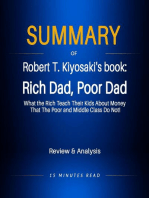 Summary of Robert T. Kiyosaki's book