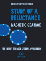 Study of a reluctance magnetic gearbox for energy storage system application