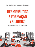 Hermenêutica e formação (Bildung): a perspectiva de Gadamer