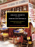 Jobless Growth in the Dominican Republic: Disorganization, Precarity, and Livelihoods