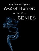 G is for Genies: A-Z of Horror, #7