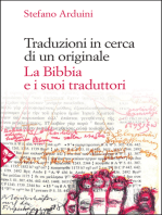 Traduzioni in cerca di un originale: La Bibbia e i suoi traduttori