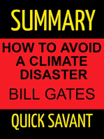 Summary: How to Avoid a Climate Disaster: Bill Gates