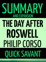 Summary and Expansion: The Day After Roswell: Philip Corso