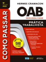 OAB segunda fase: Prática trabalhista
