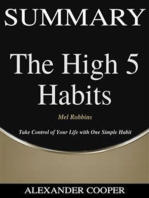 Summary of The High 5 Habit: by Mel Robbins - Take Control of Your Life with One Simple Habit - A Comprehensive Summary