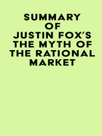 Summary of Justin Fox's The Myth of the Rational Market