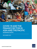 COVID-19 and the Finance Sector in Asia and the Pacific: Guidance Notes