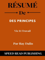 Résumé De Des Principes Par Ray Dalio Vie Et Travail